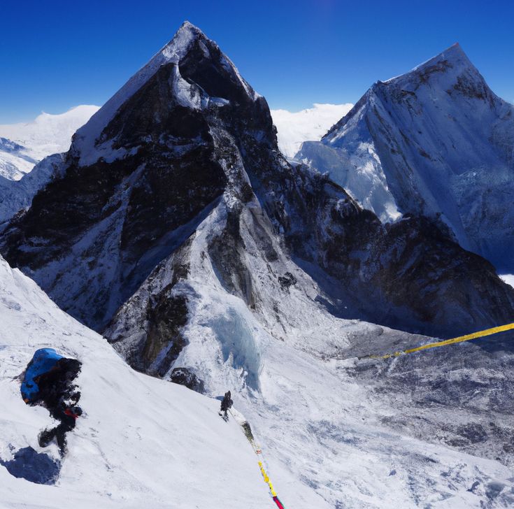 Lobuche Peak climbing route